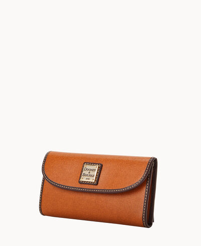 Saffiano Continental Clutch