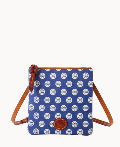 MLB Cubs Small North South Top Zip Crossbody