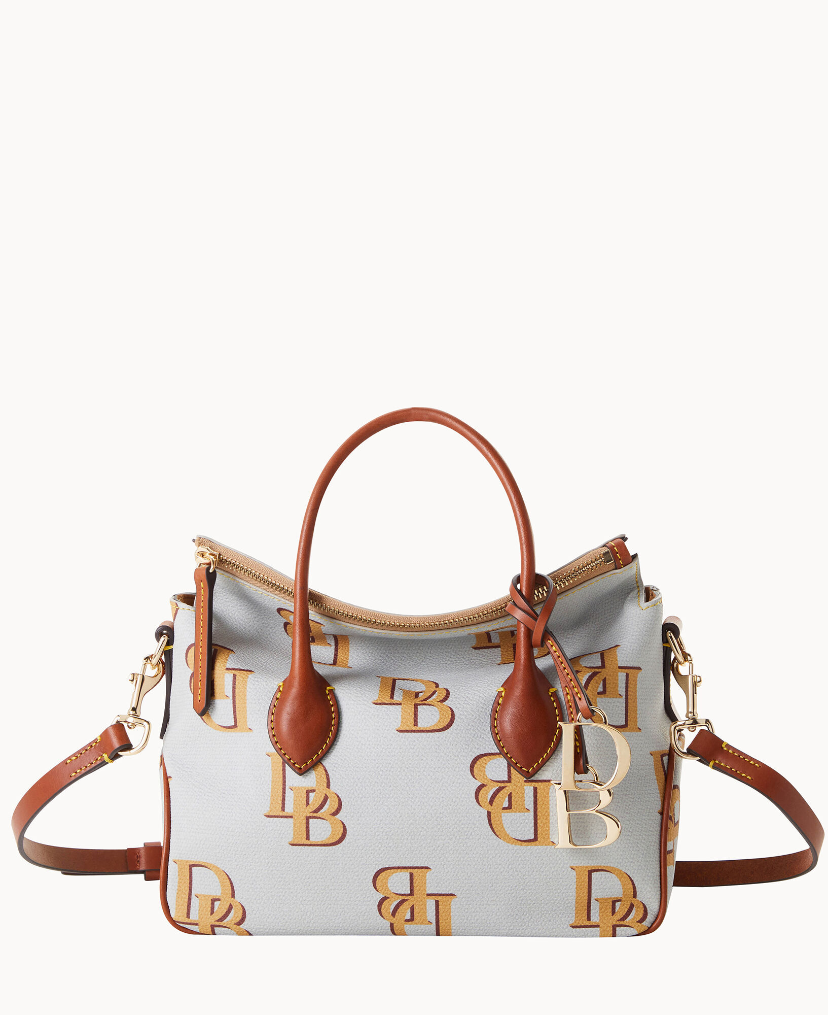 Monogram Satchel I S