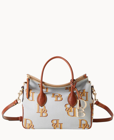 Monogram Satchel