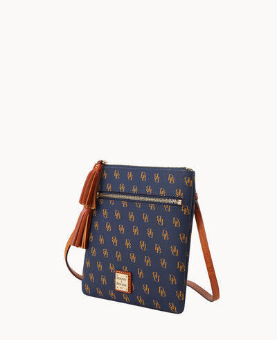 Gretta Double Zip Tassel Crossbody