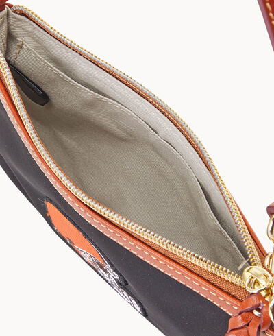 NFL Browns Large Slim Wristlet