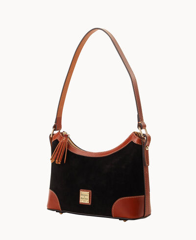 Suede Shoulder Bag