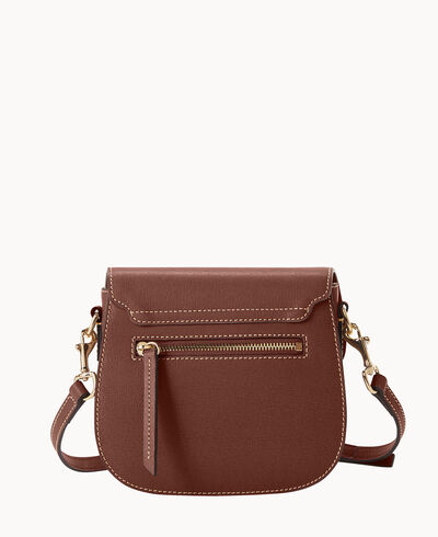Saffiano Saddle Bag