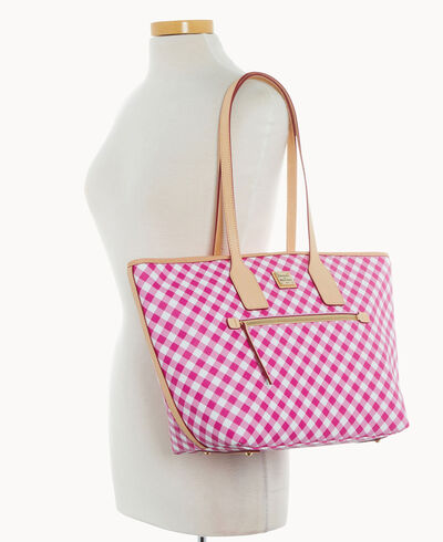 Gingham II Large Tote