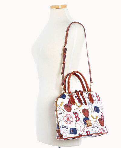 MLB Red Sox Zip Zip Satchel