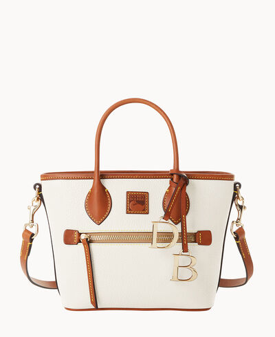 Pebble Grain Small Handle Tote