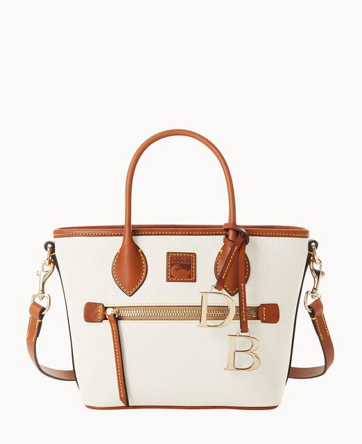 Pebble Grain Small Handle Tote