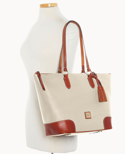 Pebble Grain Career Tote