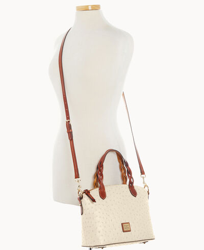 Ostrich Small Heidi Satchel