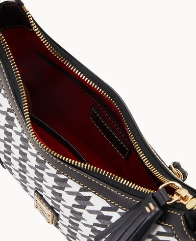 Houndstooth Shoulder Bag