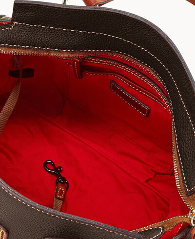Pebble Grain Small Winged Shopper