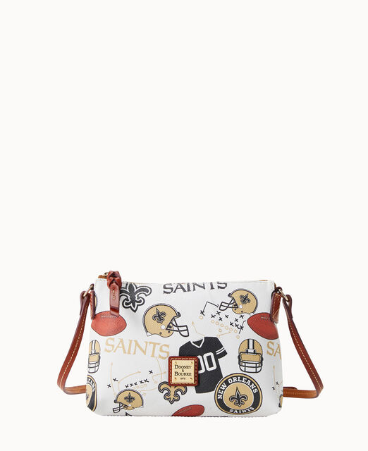 Dooney & Bourke New Orleans Saints Monogram Drawstring Purse