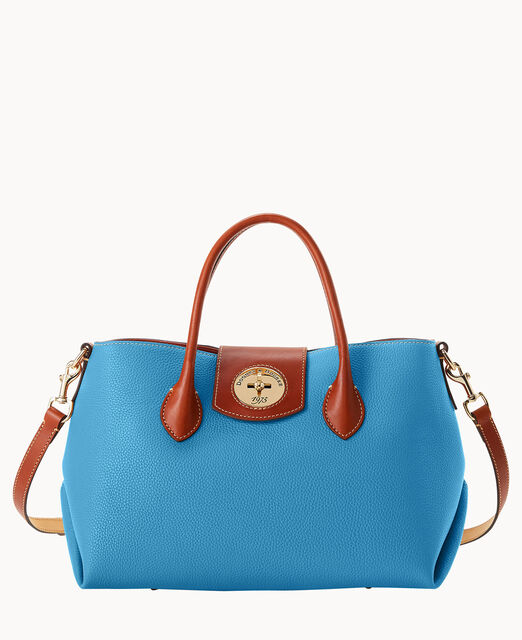 Pebble Turnlock Handle Tote 30
