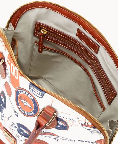 NFL Broncos Zip Zip Satchel