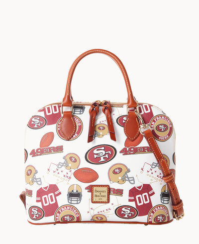 NFL 49ers Zip Zip Satchel