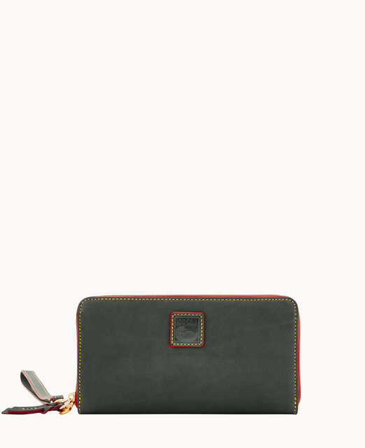 Florentine Large Zip Around Wristlet