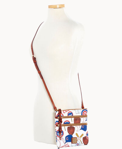 MLB Cubs N S Triple Zip Crossbody