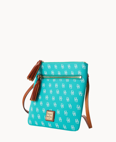 Gretta Double Zip Tassel Crossbody
