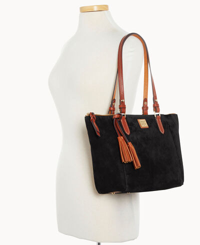 Suede Maxine Tote