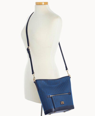 Camden Woven Small Hobo Crossbody