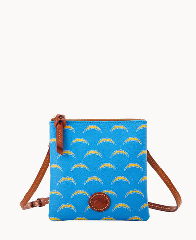 NFL Chargers Small North South Top Zip Crossbody
