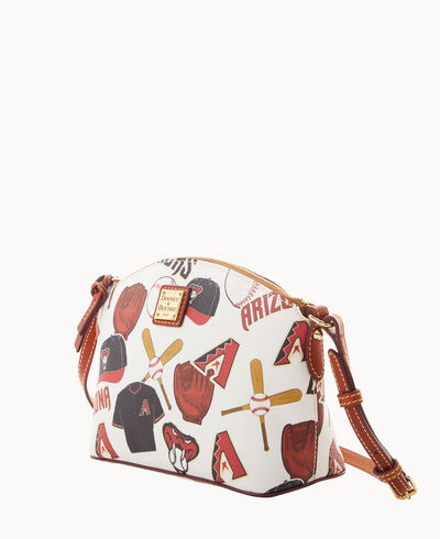 MLB Diamondbacks Suki Crossbody Med Wristlet