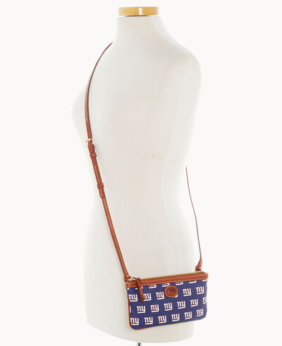 NFL NY Giants Large Slim Crossbody