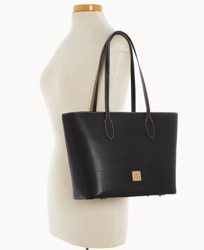 Saffiano Tote chr(38) Medium Wristlet