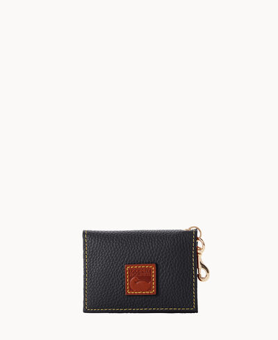 Pebble Grain Id Card Case