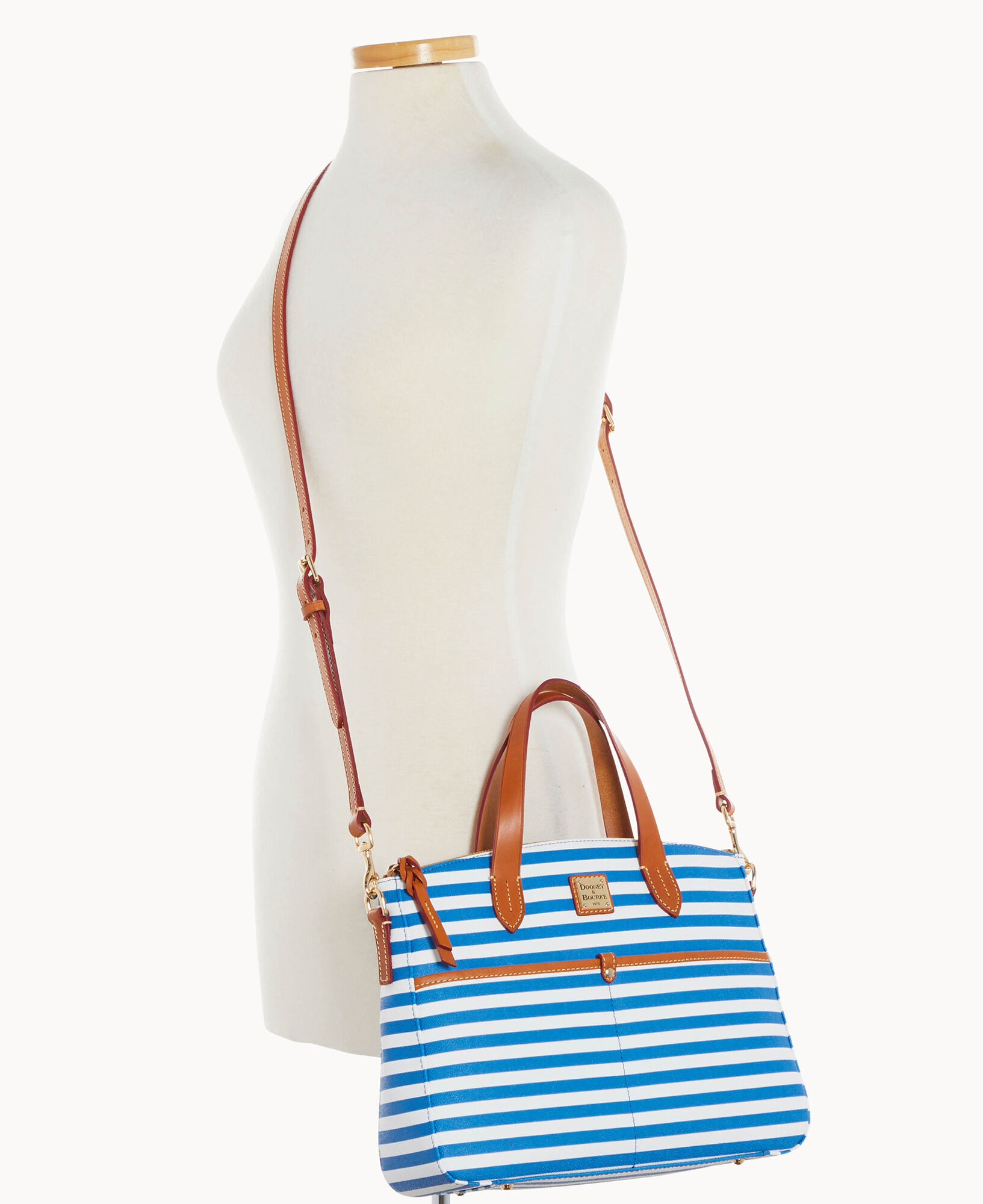 Dooney Bourke Sullivan Coated Cotton Small Daniella Satchel