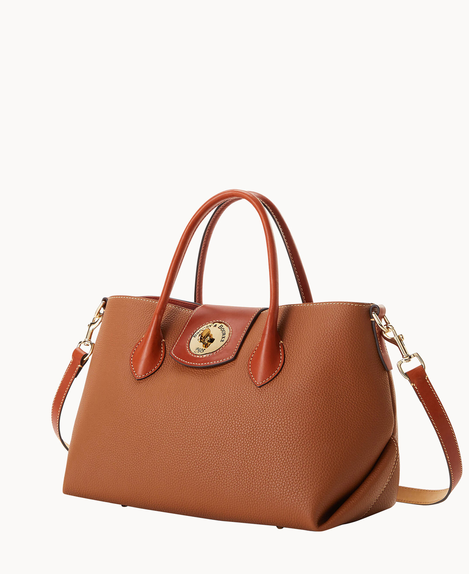 Dooney Bourke Pebble Turnlock Handle Tote 30
