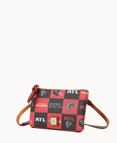 NFL Falcons Top Zip Crossbody