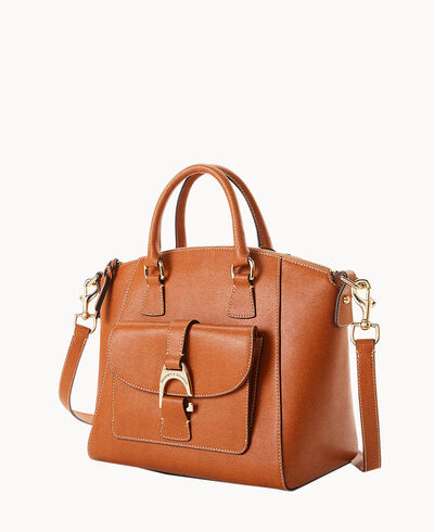 Saffiano Naomi Satchel