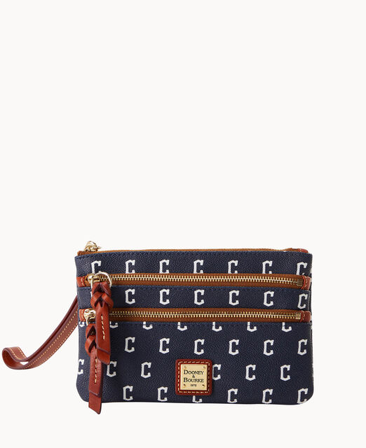Cleveland Guardians Guardians Triple Zip Wristlet