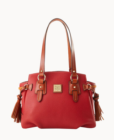 Pebble Grain Small Winged Shopper