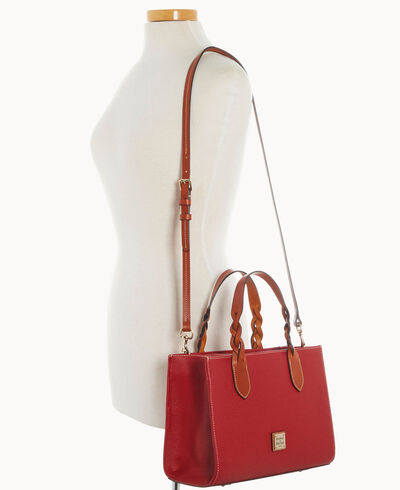 Pebble Grain Gia Satchel