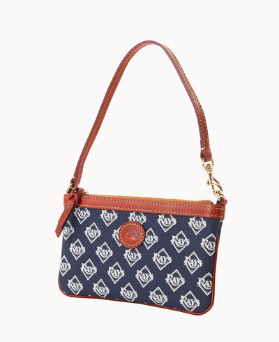 MLB Rays Large Slim Wristlet