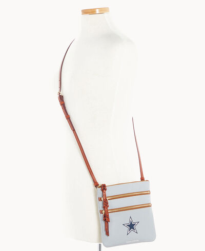 NFL Cowboys Triple Zip Crossbody