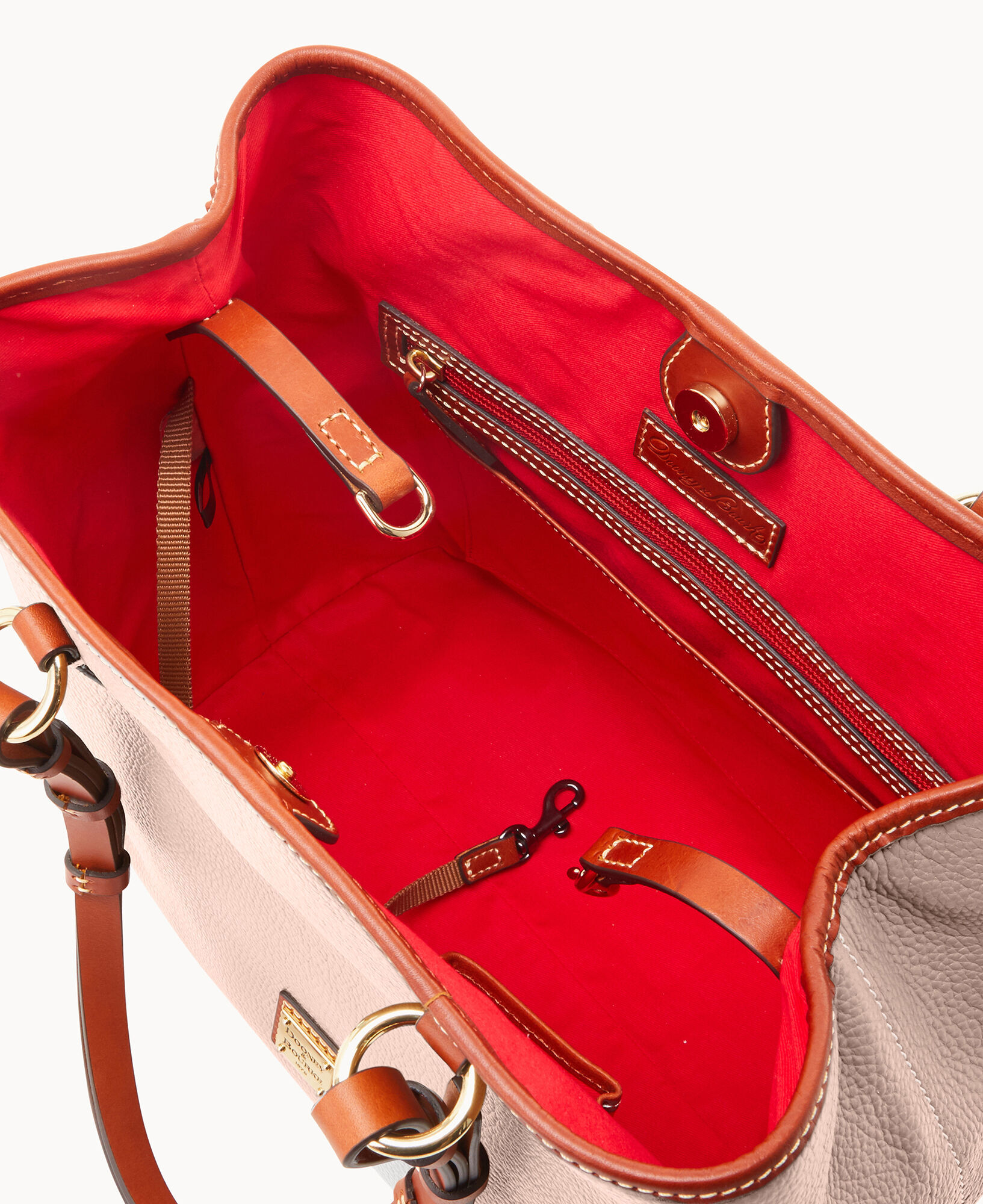 Pebble grain perry satchel best sale