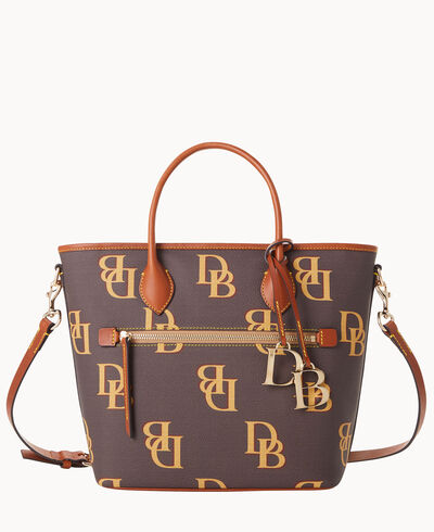 Monogram Handle Tote