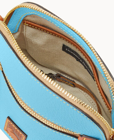 Pebble Grain Mini Domed Crossbody