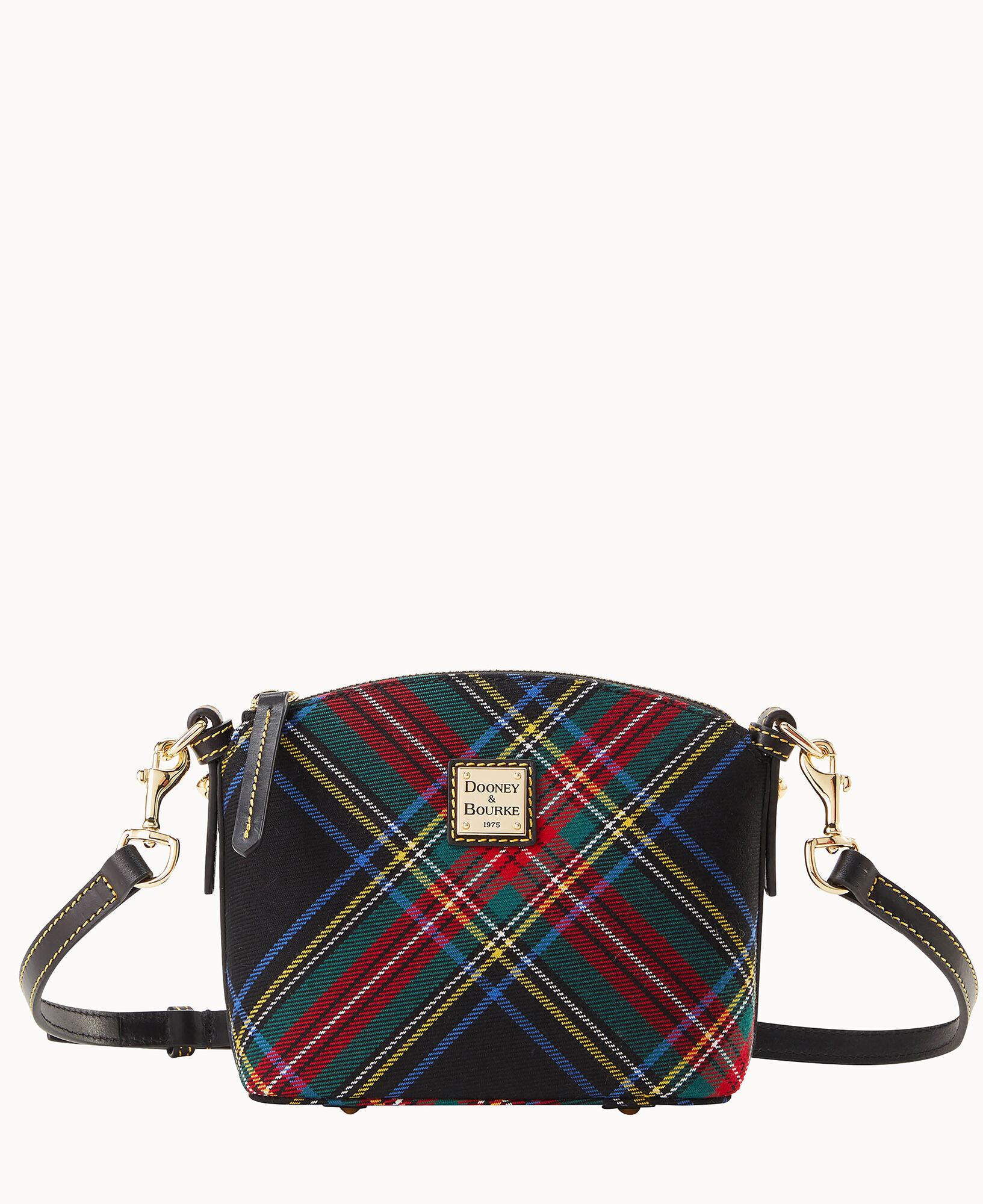 Dooney Bourke Tartan Mini Domed Crossbody