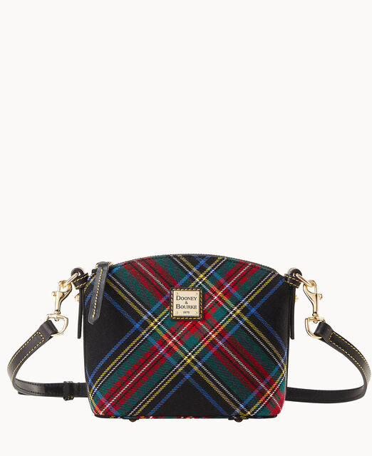 Tartan Mini Domed Crossbody