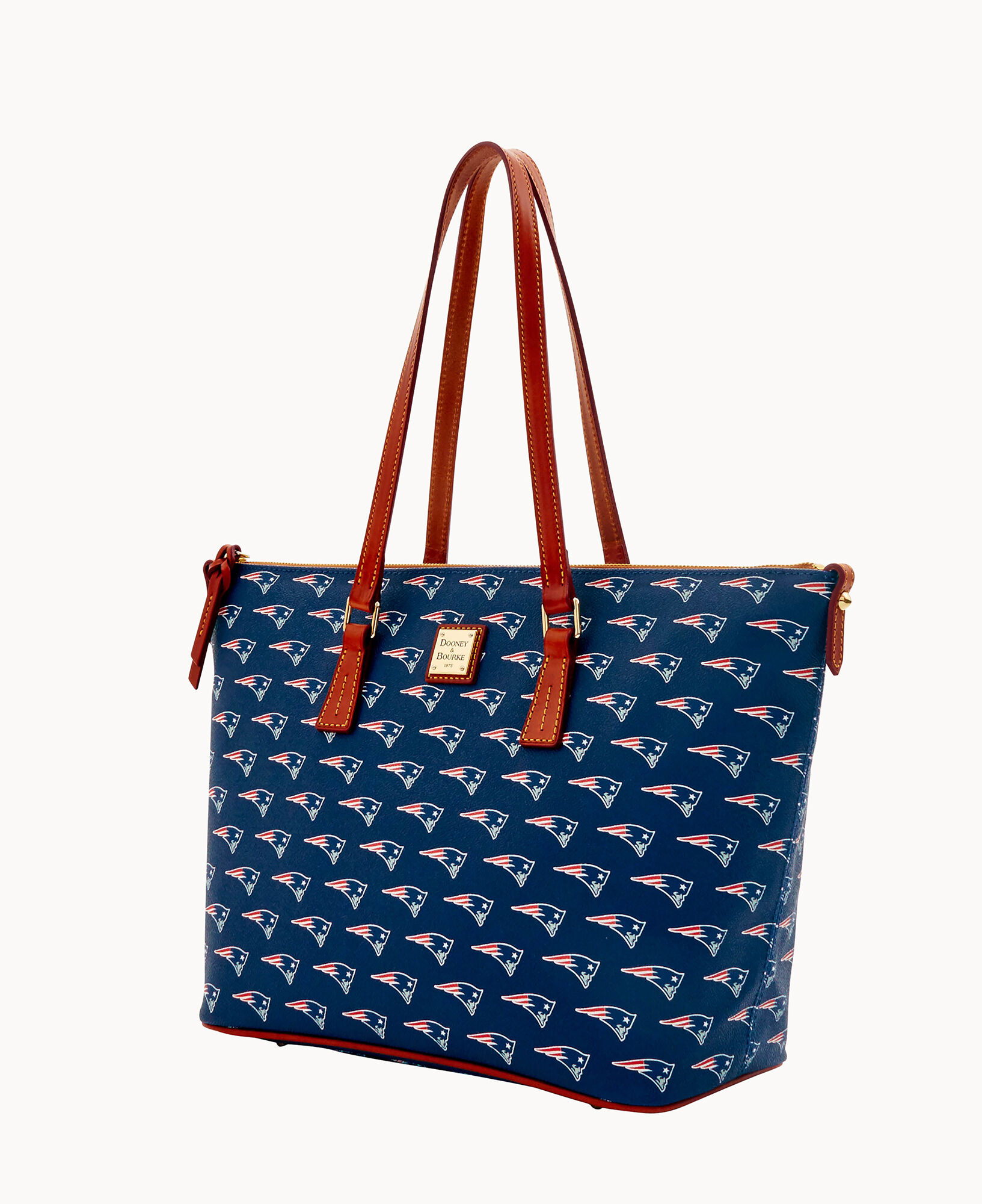 Dooney Bourke NFL Patriots Zip Top Shopper
