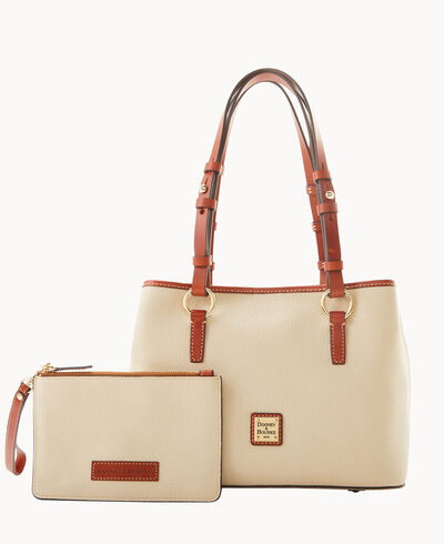 Pebble Grain Small Briana with Pouch