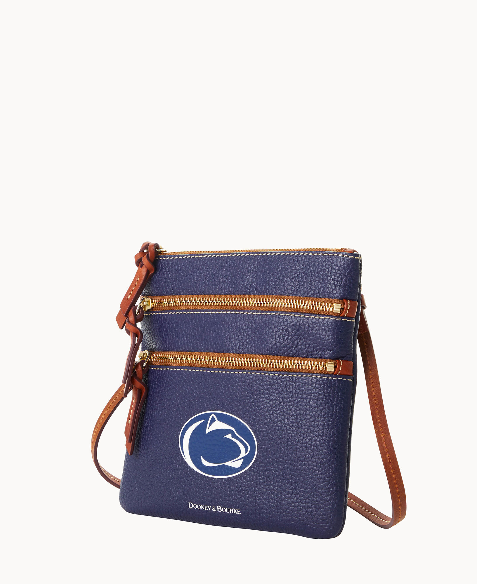 Dooney and bourke new arrivals crossbody nylon triple zip