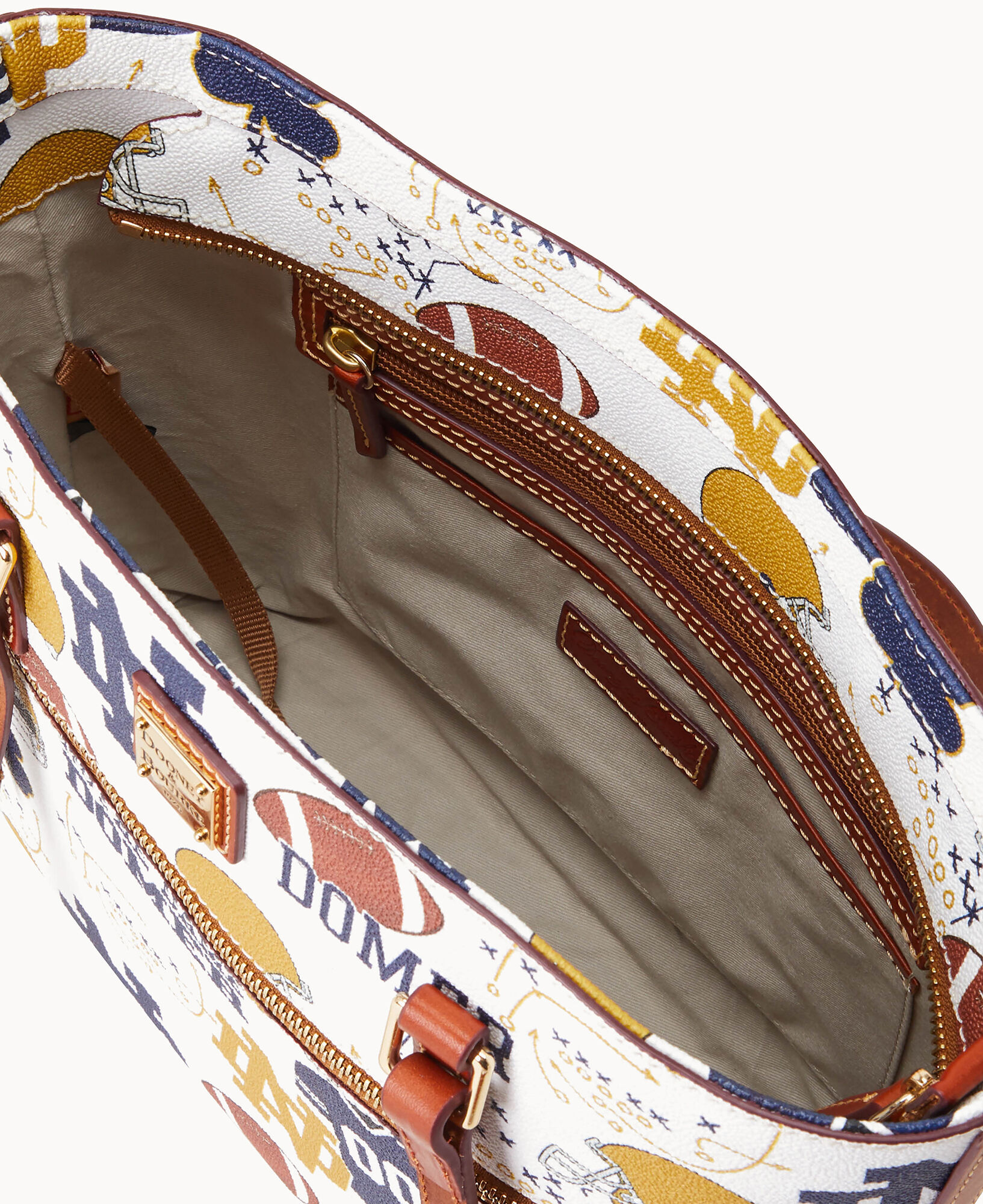 Dooney Bourke Collegiate University of Notre Dame Shopper