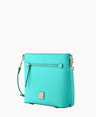 Saffiano Zip Crossbody