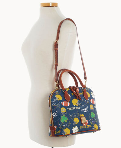 Collegiate University of Notre Dame Zip Zip Satchel